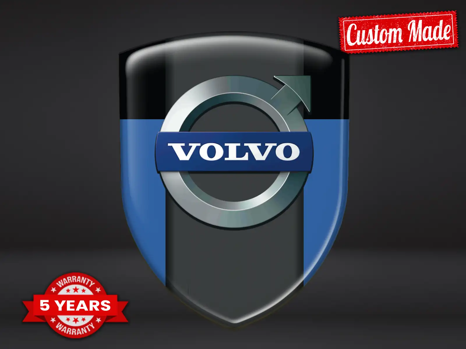 Volvo Logo Auto Máximo Estilo Resistente Pro Rendimiento